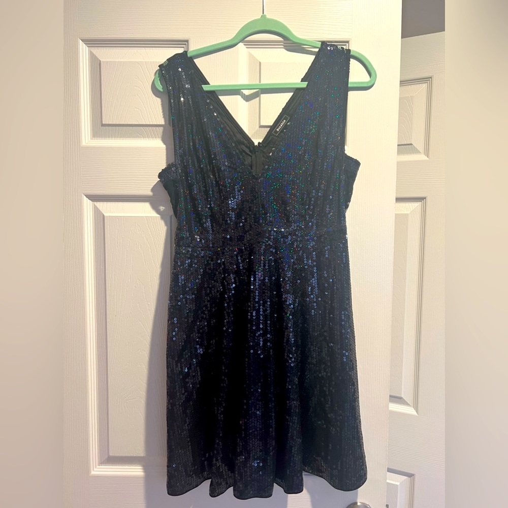 Black formal dress